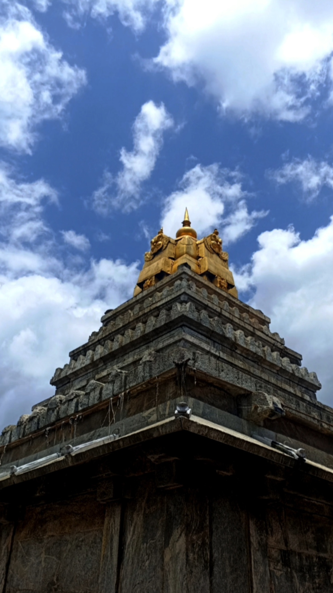 Gold-crested vimana
