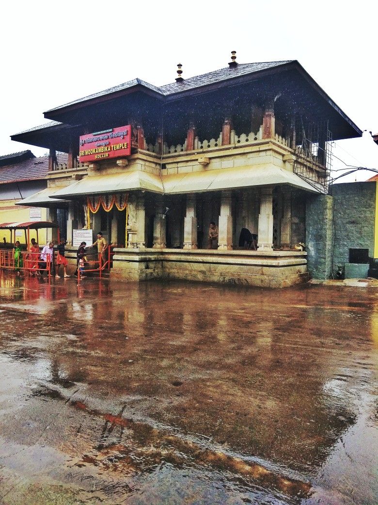 Temple in monsoon